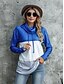 cheap Women&#039;s Clothing-LITB Basic Women&#039;s Blouse Color Block Long Sleeve Patchwork Turtleneck Casual Daily Tops Micro-elastic