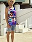 cheap Tank Tops-Men&#039;s Tank Top Shirt Undershirt Crew Neck Cat Unicorn Flamingo A B 3D Print Sleeveless 3D Print Daily Holiday Tops Casual Beach / Summer / Summer