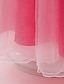 cheap Girls&#039; Dresses-Kids Little Girls&#039; Dress Patchwork Mesh Red Midi Sleeveless Princess Dresses Regular Fit