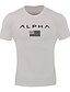cheap Running &amp; Jogging Clothing-Men&#039;s Athletic Cotton Workout Shirt Short Sleeve