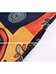 abordables Robes Maxi-Femme Robe Fourreau Robe longue maxi Orange Rouge Sans Manches Imprimé Patchwork Imprimé Printemps Eté Col en V Rétro Vintage Ample 2021 S M L XL XXL 3XL 4XL 5XL / Grandes Tailles
