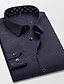 cheap Men&#039;s Shirts-Men&#039;s Daily Other Prints Shirt Graphic Long Sleeve Tops Business Basic Button Down Collar Purple Black Red / Work