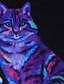 cheap Girls&#039; Tees &amp; Blouses-Girls&#039; 3D Cat T shirt Short Sleeve 3D Print Summer Active Fashion Cute Polyester Kids 3-13 Years Outdoor Daily