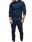 cheap Men&#039;s Two Pieces Suits-Men&#039;s Solid Color Tracksuit Full Zip Hoodie 2 Piece Zipper Daily Fitness Sportswear Basic Hoodies Sweatshirts  Wine Army Green Black