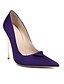 cheap Pumps &amp; Heels-Women&#039;s Heels Stiletto Heel Pointed Toe Silk Solid Colored Black Purple Yellow