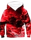 cheap Boys&#039; Hoodies &amp; Sweatshirts-Boys&#039; Galaxy Tie Dye Pullover Hoodie 2-12 Years