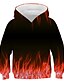 cheap Boys&#039; Hoodies &amp; Sweatshirts-Kids Boys&#039; Hoodie &amp; Sweatshirt Long Sleeve Graphic 3D Print Purple Red Green Children Tops Active New Year