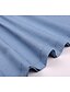billige All Sale-Dame Denim skjortekjole Knelang kjole Blå Mørkeblå Kortermet Kvadrat Rynket Lomme Knapp Vår Sommer Skjortekrage Varmt Fritid 2021 S M L XL XXL 3XL / 100 % bomull / 100 % bomull