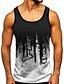 cheap Running &amp; Jogging Clothing-Men&#039;s Running Tank Top Singlet Sleeveless Casual Athleisure Breathable Soft Sweat Out Cotton Fitness Gym Workout Running Sportswear Activewear Color Gradient Dark Grey Light gray Red / Micro-elastic