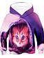 cheap Girls&#039; Hoodies &amp; Sweatshirts-3D Animal Print Children&#039;s Hoodie
