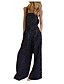 cheap Women&#039;s Jumpsuits-Women&#039;s Jumpsuit Floral / Botanical Casual School Daily Wear Sleeveless Loose S M L Spring