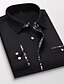 cheap Men&#039;s Shirts-Men&#039;s Shirt Dress Shirt Button Down Collar Solid Color Solid Colored White Black Royal Blue Red Navy Blue Other Prints Long Sleeve Daily Work Tops Basic Business