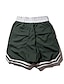 cheap Pants-Men&#039;s Casual / Sporty Athleisure Breathable Sports Daily Beach Chinos Shorts Pants Plants Short Drawstring Elastic Waist White Black Green