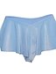 cheap Bottoms-Women&#039;s Shorts Hot Pants Cheeky Shorts Solid Colored Ruffle Short Micro-elastic Low Waist Sexy Flowy Home Valentine&#039;s Day White Blue S M Summer