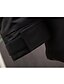 abordables Parkas y Plumas de Mujer-Hombre Acolchado Abrigo Corte Ancho Chaquetas Color sólido Gris Caqui Negro