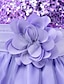 cheap Girls&#039; Dresses-Kids Girls&#039; Dress Flower Sleeveless Wedding Party Sequins Sweet Cotton Polyester Floral Embroidery Dress Tulle Dress Flower Girl&#039;s Dress Beige Black White