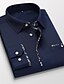cheap Men&#039;s Shirts-Men&#039;s Shirt Dress Shirt Button Down Collar Solid Color Solid Colored White Black Royal Blue Red Navy Blue Other Prints Long Sleeve Daily Work Tops Basic Business