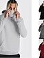 cheap Hoodies-Men&#039;s Solid Color Pullover Hoodie Sweatshirt Front Pocket Daily Fitness Basic Thin fleece Hoodies Sweatshirts  Light Grey Black Dark Gray