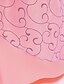 cheap Girls&#039; Dresses-Kids Little Girls&#039; Dress Jacquard Tassel Fringe Ruched Purple Pink Midi Short Sleeve Costume Cute Dresses Slim 3-10 Years