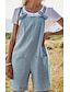 cheap Jumpsuits &amp; Rompers-Women&#039;s Ordinary Strap Backless Blue Blushing Pink Khaki Jumpsuit Solid Colored