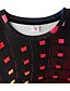 billige T-skjorter og skjorter til gutter-Gutt 3D Fargeblokk Regnbue 3D Print T skjorte T-skjorte Kortermet 3D-utskrift Sommer Sport Gatemote Grunnleggende Polyester Spandex Barn 3-12 år