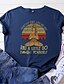 cheap Women&#039;s T-shirts-Women&#039;s T shirt Tee I&#039;m mostly peace love and light and a little shirt short sleeve vintage yoga top