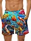cheap Pants-Men&#039;s Swimwear Board Shorts Swimsuit Drawstring Blue Swimwear Bathing Suits Casual / Summer / Beach