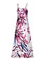 cheap Dresses-Women&#039;s Maxi long Dress Strap Dress White Blue Fuchsia Sleeveless Print Print V Neck Spring Summer Casual Sexy 2022 S M L XL XXL 3XL 4XL 5XL