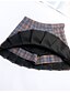 abordables Skirts-Mujer Clásico Moderno Gótico Y2K Harajuku Corto Faldas Fiesta Desgaste de la escuela Ajedrez Tartán Plisado En blanco y negro Rojo negro Azul marinero S M L / Microelástico