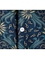 abordables Men&#039;s-Hombre Camisa Bloque de color Cuello Inglés Talla Grande Noche Exterior Manga Corta Estampado Tops Tropical Estilo playero Arco Iris