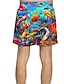 cheap Pants-Men&#039;s Swimwear Board Shorts Swimsuit Drawstring Blue Swimwear Bathing Suits Casual / Summer / Beach