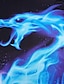 abordables Camisetas y camisas para niños-Niños Chico Camiseta Manga Corta Dragón Impresión 3D Gráfico Fuego Animal Azul Piscina Amarillo Rojo Niños Tops Verano Activo Innovador Chic de Calle Semana Santa 3-12 años