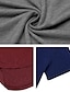 preiswerte Shoes &amp; Accessories-Damen T Shirt Marineblau Blau Purpur Glatt Heim Täglich Kurzarm V Ausschnitt Basic Baumwolle Standard S / Maschinenwäsche / Mikro-elastisch