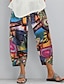 cheap Women&#039;s Pants-Women&#039;s Basic Casual Mid-Waist Cotton Linen Pants