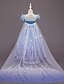 cheap Toddler Girls&#039; Dresses-Kids&#039; Sequin Snowflake Sleeveless Chiffon Dress