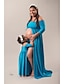 cheap New Arrivals-Family Matching Solid Colored Active Maxi Outfits