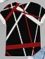 cheap Plus Size Tops-Women&#039;s Plus Size Tops T shirt Striped Graphic Short Sleeve Print Basic Crewneck Cotton Spandex Jersey Daily Holiday Black Rainbow