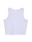 cheap Tank Tops-Women&#039;s Plain Daily Going out Weekend Sleeveless Tank Top Vest Round Neck Basic Essential Casual Tops Green White Black S / Summer