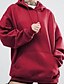cheap Plus Size Tops-Women&#039;s Pullover Hoodie Sweatshirt Solid Color Front Pocket Christmas Daily Casual Hoodies Sweatshirts  Loose Wine Army Green Camel