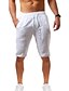cheap Shorts-Men&#039;s Casual Daily Linen Cotton Blend Shorts