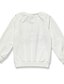 billige Sæt med tøj til hele familien-Familie udseende Toppe Sweatshirt Bogstaver Hvid Langærmet Matchende outfits