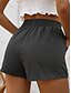 cheap Shoes &amp; Accessories-Women&#039;s Shorts Athleisure Pocket Chinos Shorts Short Pants Micro-elastic Casual Daily Cotton Solid Color High Waist Outdoor Regular Fit Black Khaki S M L XL