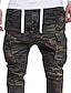 cheap Pants-Men&#039;s Cargo Jogger Pants Tactical Cargo Full Length Pants Micro-elastic Daily Camouflage Mid Waist Black Army Green M L XL XXL 3XL / Drawstring