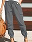 cheap Bottoms-Women&#039;s Slacks Cargo Pants Pants Trousers Grey Cargo Casual / Sporty Mid Waist Full Length Plain Outdoor S M L XL XXL / Loose Fit