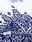 billige Tops &amp; Blouses-Dame Pluss størrelse Topper Bluse Skjorte Blomstret Grafisk knyttede Trykt mønster Langermet Rund hals Grunnleggende Elegant Klassisk Daglig Feriereise Bomullsblanding Vår Sommer Grønn Blå
