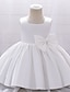 cheap Girls&#039; Dresses-Sweet Bow Dress for Little Girls 2-6 Years