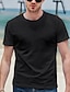 baratos Tank Tops-camiseta masculina premium longa com zíper lateral alongado estilo t camiseta (3x-grande, 1rdx0003_branco)