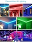 cheap LED Strip Lights-LED Strip Lights WIFI 32.8ft 10m App Intelligent WIFI Control 5050 RGB (1x10m)LED Soft Strip Light with IR 24 Key Controller for DIY Home Lighting