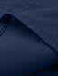 economico Tops &amp; Blouses-Per donna Blusa Camicia Liscio Manica lunga A V Colletto Essenziale Top blu navy Arancione Kaki