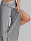 abordables Pantalons femme-Femme Culottes Plein Vert Claire Gris Clair mode Taille médiale du quotidien Sortie Automne Printemps été